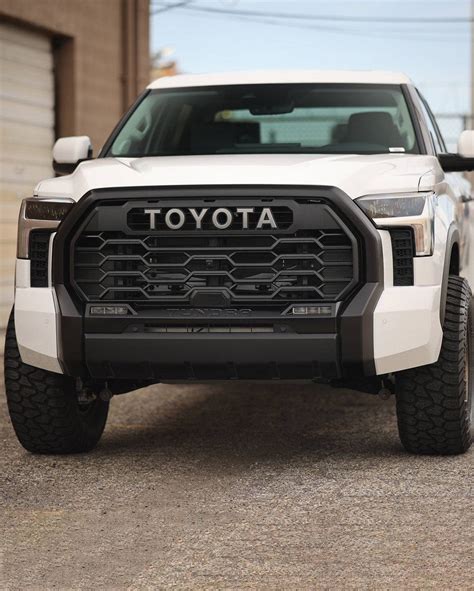 Tundra trd pro grill - Add to cart. OEM Genuine TRD-branded 2022+ Tundra TRD Pro Grille Marker Lights with RAVE aftermarket wiring harness. A direct fit on 2022+ Tundra TRD Pro / Heritage Grille. Includes fastening hardware. BACKORDERED (estimated ship date is 2-4 weeks) Includes: OEM Marker Lights Assembly with 3 Amber LEDs. 2A fuse tap for easy connection to …